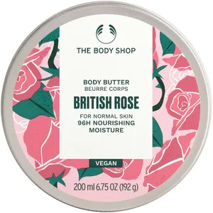 Nourishing British Rose Body Butter - 96% Natural Ingredients for Soft, Glowing Skin