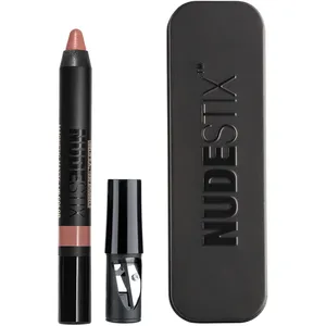 Nudestix Intense Matte Lip + Cheek Pencil in Sunkissed Pink - Longwearing, Waterproof, Non-Drying