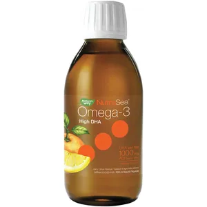 NutraSea DHA Omega-3 Liquid, Juicy Citrus Flavor, 1000mg DHA & 500mg EPA for Good Health