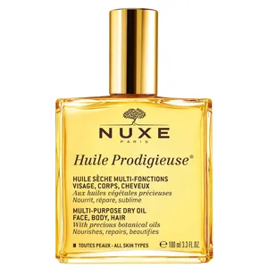Nuxe Huile Prodigieuse Multi-Purpose Dry Oil - Nourishing Oil for Skin & Hair, Non-Greasy Feel