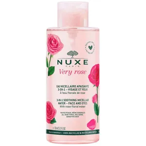 Nuxe Very RoseÂ® 3-in-1 Soothing Micellar Water - Face & Eyes, Vegan, Gentle Cleansing, 200ml