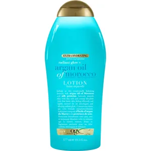 OGX Argan Oil Morocco Extra Strength Body Lotion - Radiant Glow, Hydrating, Silky Soft Skin