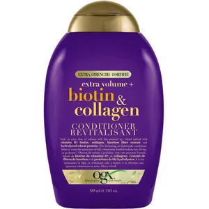 OGX Biotin & Collagen Extra Strength Volumizing Conditioner for Fuller, Lightweight Hair