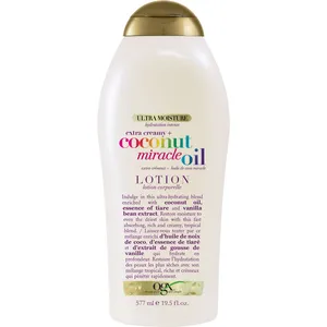 OGX Coconut Miracle Oil Body Lotion - Ultra-Hydrating Tropical Blend for Soft, Moisturized Skin