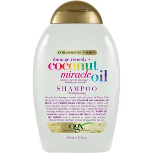 OGX Extra Strength Damage Remedy Coconut Miracle Oil Shampoo for Thick, Coarse Hair