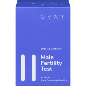 OVRY Male Fertility Test - At-Home Sperm Concentration Detection for Proactive Couples