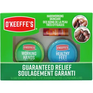 O'Keeffe's CBO Value Pack - Unscented Hardworking Skincare for Extremely Dry, Cracked Skin