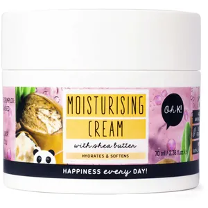 Oh K! Moisturising Cream with Shea Butter - Hydrating & Illuminating, Lightweight Daily Moisturiser