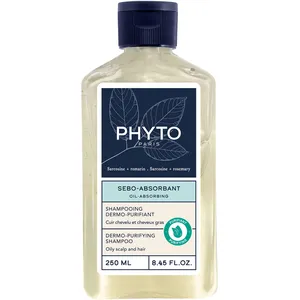 Oil-Absorbing Dermo-Purifying Shampoo for Oily Scalps - Reduces Sebum & Refreshes Hair