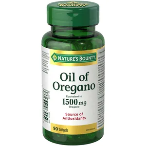 Oil of Oregano Softgels - Antioxidant Supplement with 15 mg Oregano Essential Oil - 60 Count