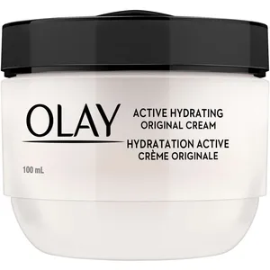Olay Active Hydrating Cream Moisturizer - 48 Hours of Moisture, Fights Fine Lines & Wrinkles