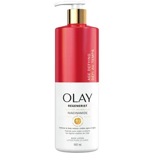 Olay Age Defying Niacinamide Hand/Body Lotion - Deep Hydration & Smooth Skin for All Skin Types