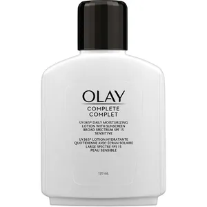 Olay Complete Daily Moisturizing Lotion SPF 15 for Sensitive Skin - 48-Hour Hydration & Protection