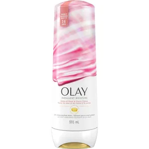 Olay Indulgent Moisture Body Wash with Vitamin B3, Rose & Cherry CrÃ¨me for Glowing Skin