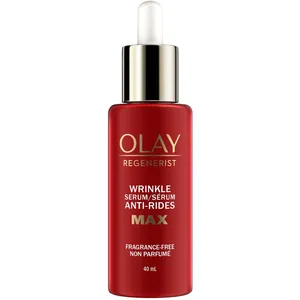 Olay Regenerist MAX Wrinkle Serum with Peptides, 40 mL - Smooths Skin & Visibly Reduces Wrinkles