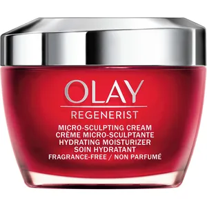Olay Regenerist Micro-Sculpting Cream, Fragrance-Free Anti-Aging Moisturizer for Firm Skin