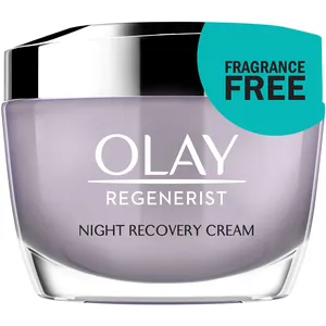 Olay Regenerist Night Recovery Cream, Fragrance-Free Moisturizer for Youthful Skin