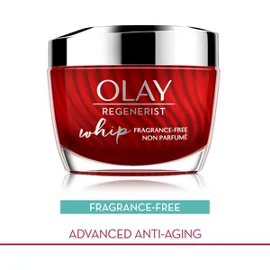 Olay Regenerist Whip Face Moisturizer 1.7 oz - Fragrance-Free, Lightweight Anti-Aging Hydration