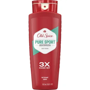 Old Spice High Endurance Pure Sport Scent Body Wash for Men, 532 mL - Refreshing Lather & Odor Protection