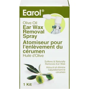 Olive Oil Ear Wax Removal Spray - Earol® for Easy Wax Softening, Gentle and Effective, 30ml