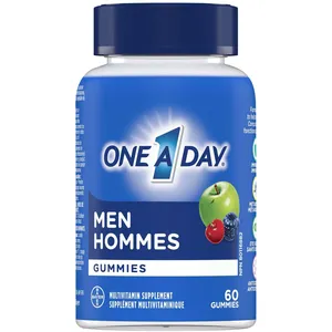 One A Day Men's Multivitamin Gummies - Daily Support for Immune, Bone, Skin Health, Energy Metabolism