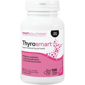 Optimal Thyroid Health Support - Lorna Vanderhaeghe Thyrosmart, Soy-Free, Gluten-Free, 60 Capsules