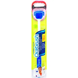 Orabrush Tongue Cleaner - Effective Oral Hygiene Tool for Fresh Breath and Clean Tongue