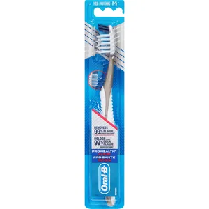 Oral-B CrossAct ProHealth 40 Medium Toothbrush - Effective Cleaning for Healthy Teeth and Gums