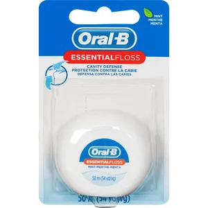 Oral-B Essential Floss Mint - Fresh Mint Flavor, Effective Cleaning, Comfortable Use