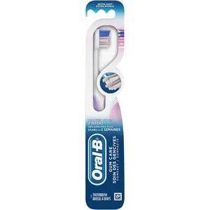 Oral-B Gum Care Compact Toothbrush, Extra Soft for Gentle Cleaning and Improved Gum Health