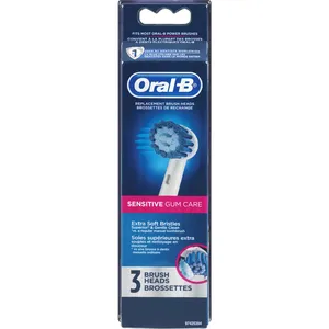 Oral-B Sensitive Replacement Electric Toothbrush Head - Extra Soft Bristles for Gentle Cleaning