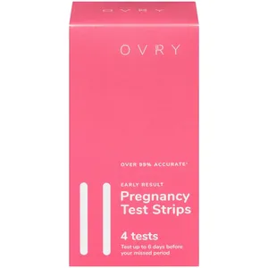 Ovry Early Result Pregnancy Test Strips - Detect Pregnancy 6 Days Early, 99.7% Accurate, Eco-Friendly