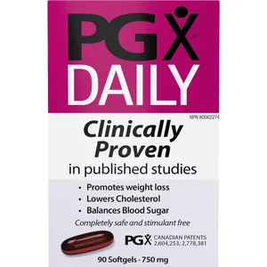 PGX Daily Ultra Matrix Softgel 750 mg - Appetite Control, Blood Sugar Support, Non-GMO & Stimulant-Free