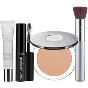 PÃœR Multitasking Essentials Best Sellers Kit - Blush Medium - Sustainable Beauty Makeup Bag