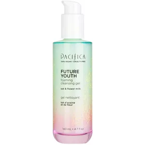 Pacifica Future Youth Foaming Cleansing Gel - Vegan, Cruelty-Free, Paraben-Free, Hydrating Face Wash
