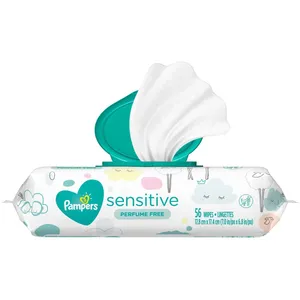 Pampers Baby Wipes Sensitive Perfume Free - 56 Count 