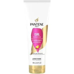 Pantene PRO-V Curl Perfection Conditioner for Curly Hair - 2x Nutrients, 72+ Hours Frizz Control