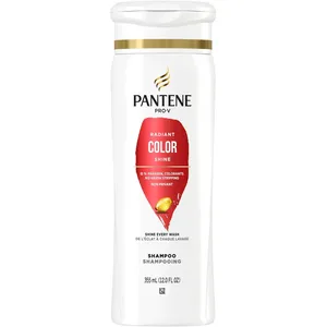 Pantene PRO-V Radiant Color Shine Shampoo 12oz - 2X Nutrients for Vibrant Color-Treated Hair