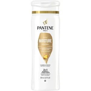 Pantene Pro-V Daily Moisture Renewal 2-in-1 Shampoo + Conditioner for Soft, Hydrated Hair