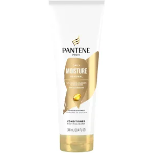 Pantene Pro-V Daily Moisture Renewal Conditioner, 10.4 oz - 2X Nutrients for 72+ Hours of Softness