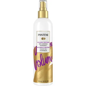 Pantene Pro-V Volume Texture Hair Spray 8.5 oz - Flexible Hold, Control Frizz, Non-Sticky Shine