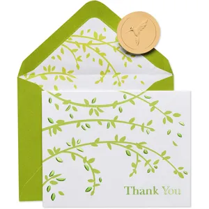 Papyrus Thank You Cards with Envelopes, Branches - 20 Count, Elegant Design, Premium Quality