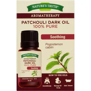 Patchouli Essential Oil 100% Pure Aromatherapy - Soothing, Tranquility & Purifying Benefits