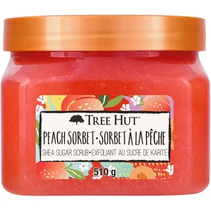 Peach Sorbet Shea Sugar Scrub - Exfoliating Body Scrub with Natural Oils for Soft, Glowing Skin
