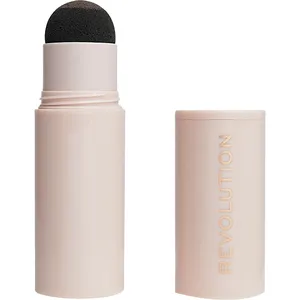Perfect Brows with Revolution Brow Powder Stamp & Stencil Kit - Medium Brown, Vegan & Cruelty-Free