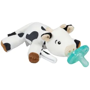 Philips Avent Soothie Snuggle Cow Plush Toy with Pacifier - BPA-Free, 0m+, Soft & Cuddly Comfort
