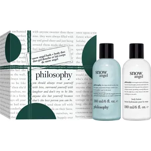 Philosophy Snow Angel Holiday Gift Set - Hydrating Shower Gel & Body Lotion, 180ml Each