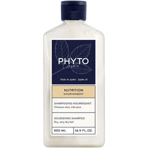Phyto Paris Nourishing Shampoo Bonus Size with Jojoba Oil for Soft, Shiny Hair - 90% Natural Ingredients