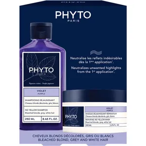 Phyto Paris Purple Shampoo & Conditioner Duo - Nourishing Hair Care for Radiant Cold Tones