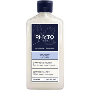 Phyto Paris SOFTNESS Shampoo - Bonus Size for All Hair Types, Oat Milk & Prebiotics for Softness